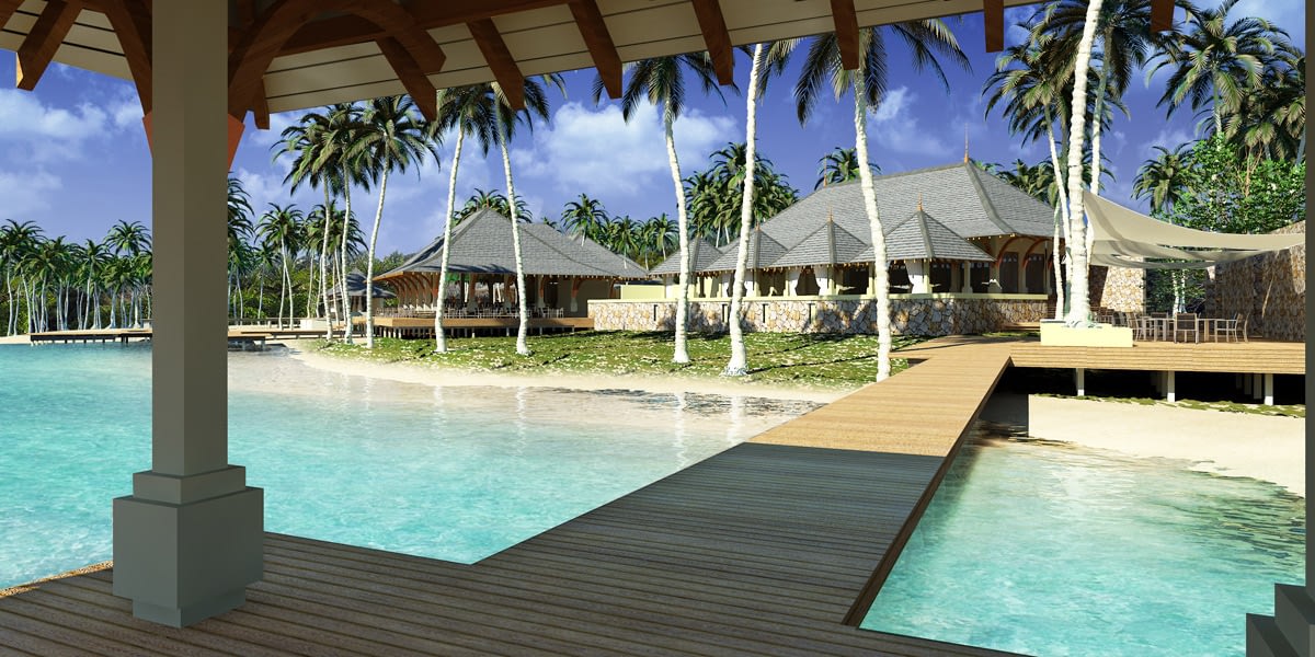 Raffles Maldives Resort, Meradhoo Island, Maldives